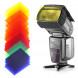 Neewer® nw-985 C E-TTL Vierfarb TFT Display HSS Kamera Slave Flash Speedlite Kit für Canon-01